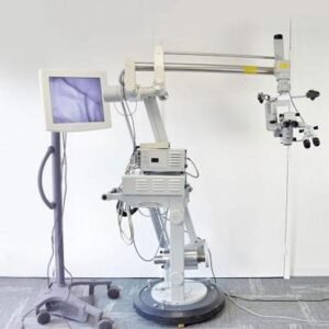 MICROSCOPE ZEISS NAG NC31 NEURO-CHIRURGIE AVEC DOUBLE BINOCULAIRE