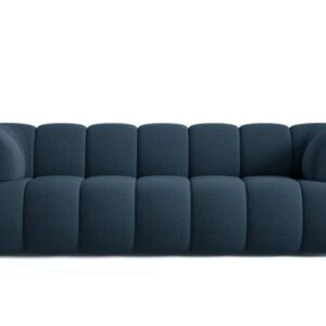 Canapé en Velours Maurice -2,3 ou4 places - Bleu pétrole - plusieurs tailles