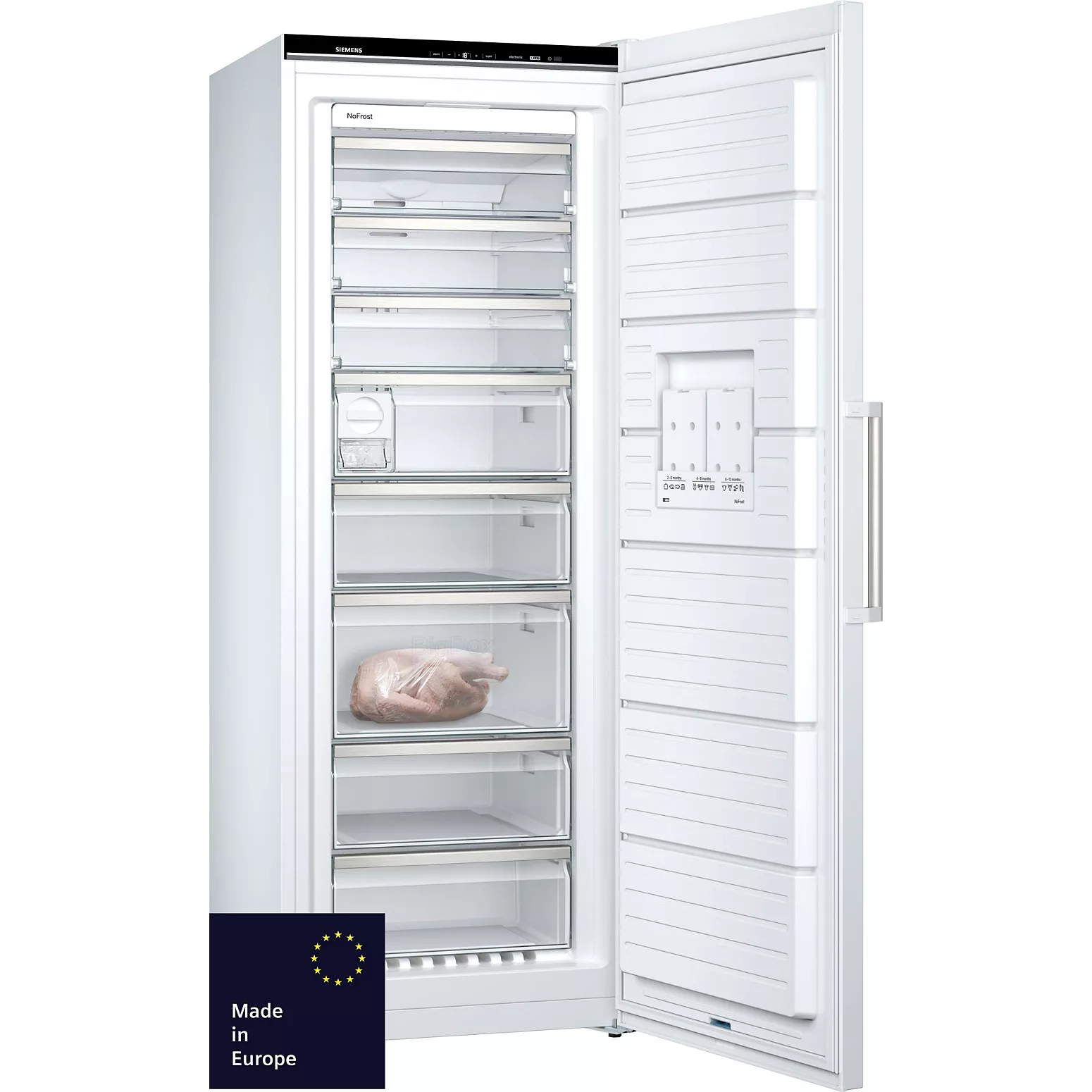 Congélateur armoire SIEMENS GS58NAWDV IQ500 varioZone – Image 3