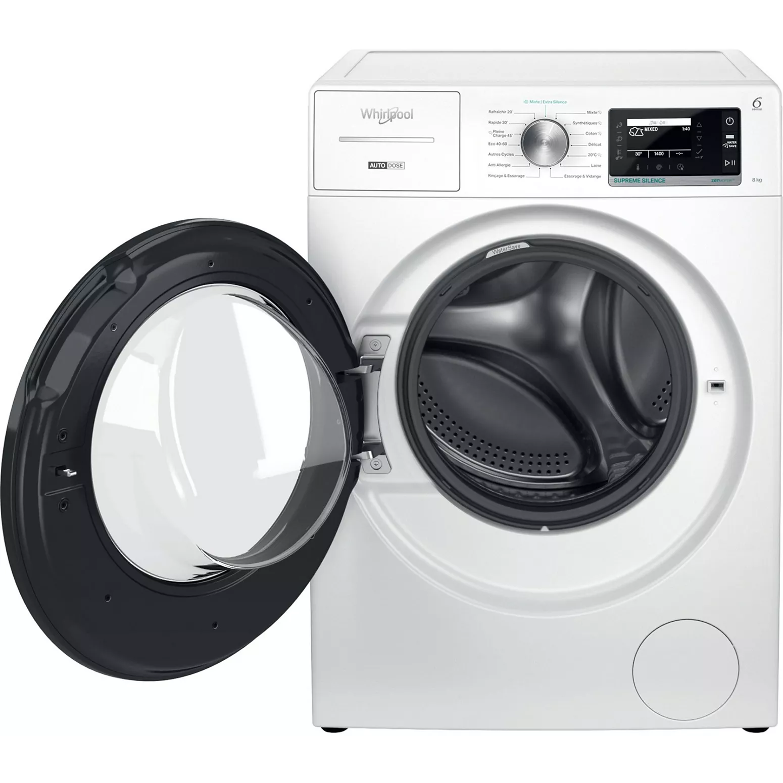 Lave linge hublot WHIRLPOOL W8X89ADSILENCEFR – Image 3