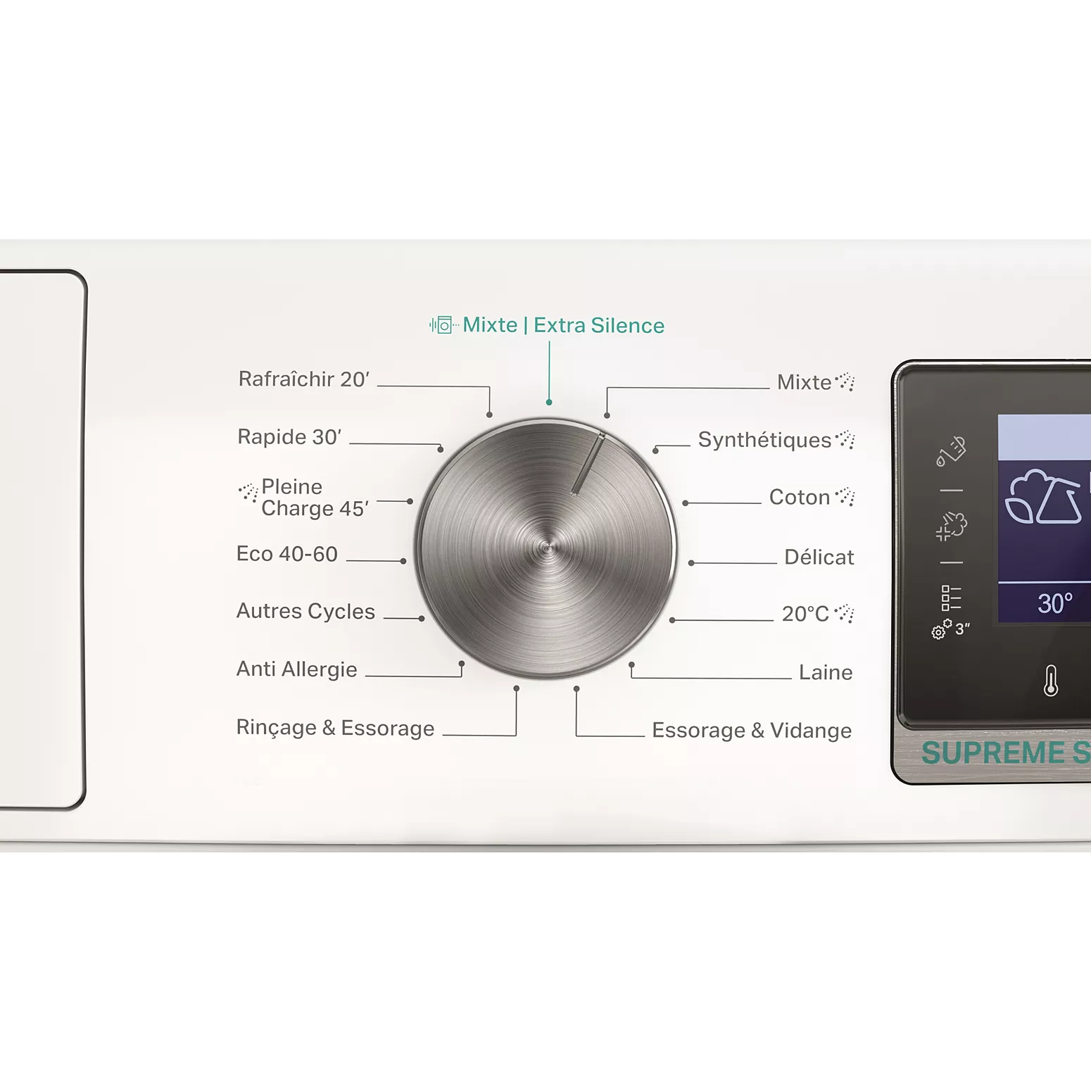 Lave linge hublot WHIRLPOOL W8X89ADSILENCEFR – Image 2