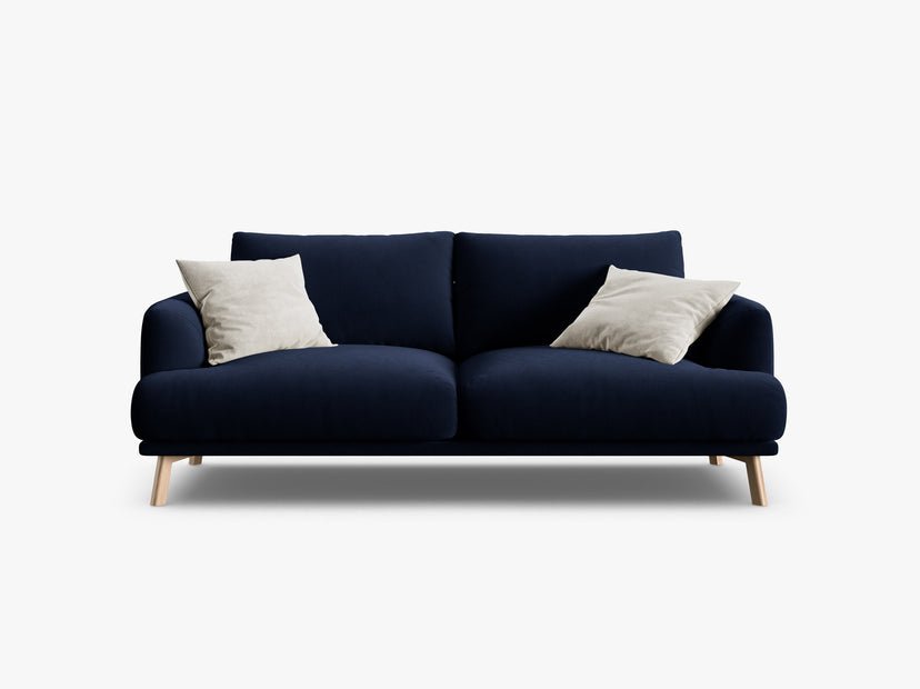 Canapé en Velours Margot - 2, 3 ou 4 Places - Bleu Royal - plusieurs tailles