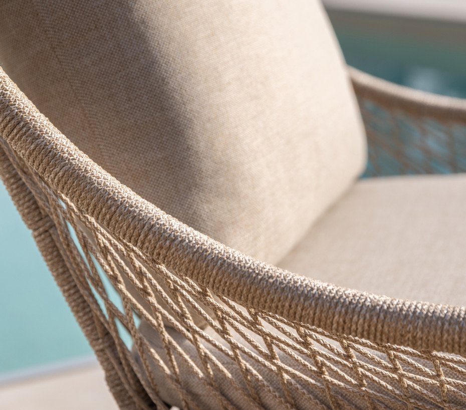 Salon de jardin en acacia - 5 places - DANAO – Image 4