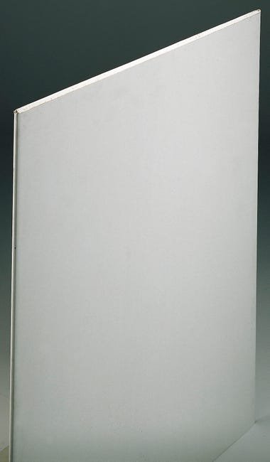 Plaque de plâtre BA 13 NF H.250 l.120 cm, standard KS KNAUF