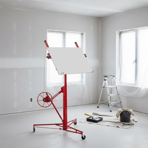 Lềve-plaques de plâtre pour cloisons sèches et plafonds : charge