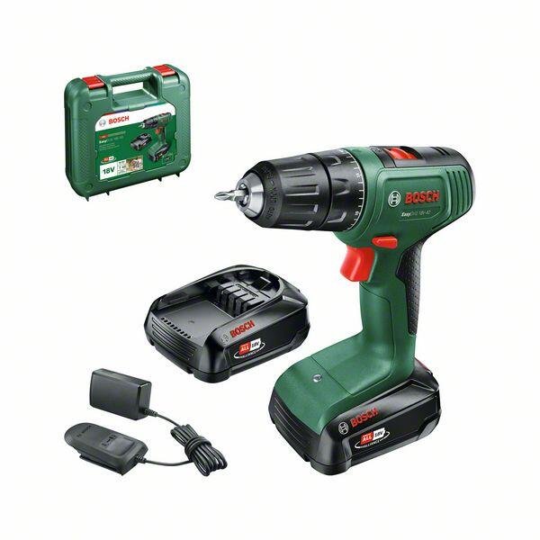 Perceuse sans fil 18 BOSCH EasyDrill 18V-40, 40 Nm + 2 batteries 2Ah