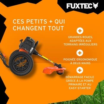 Coupe bordure thermique à roues - FUXTEC FX-FSR152 - 52cm3 3CV – Image 2
