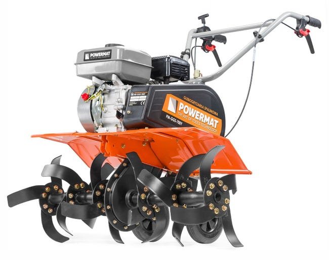 Motoculteur Motobineuse Thermique à Essenc 210 Cm3