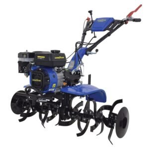 Motoculteur thermique 208 cc -7 CV avec roues et fraises 100 cm