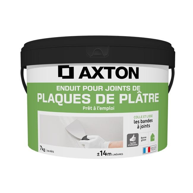 Enduit pour joint en pâte AXTON blanc 7 kg