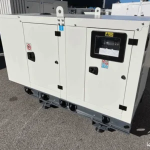 Groupe électrogène diesel 25kva GenerTech, motorisation BAUDOUIN - LEROY SOMER