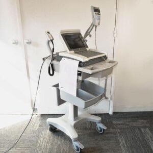 ECG ELECTROCARDIOGRAMME GENERAL ELECTRIC MAC 5500 SUR CHARIOT